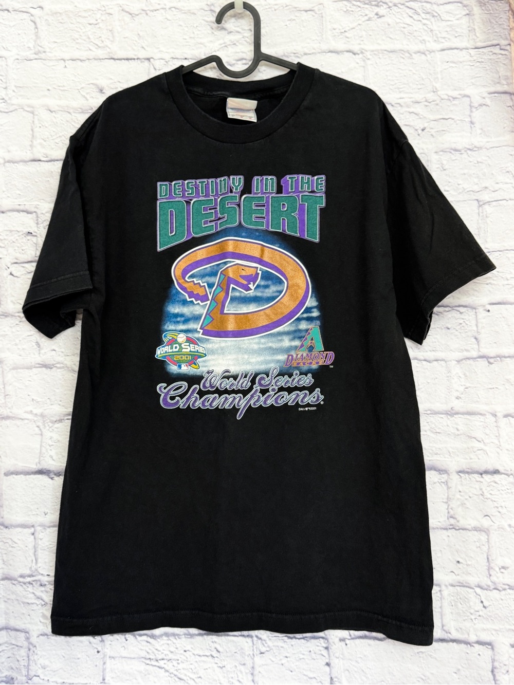 Arizona Diamondbacks "Destiny in the Desert" World Series Champions Tee - Black